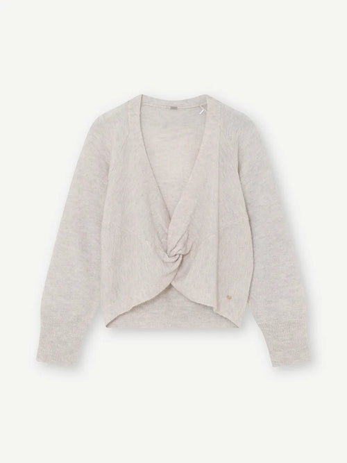 GUSTAV DREA DRAPED KNIT - White Bicycle