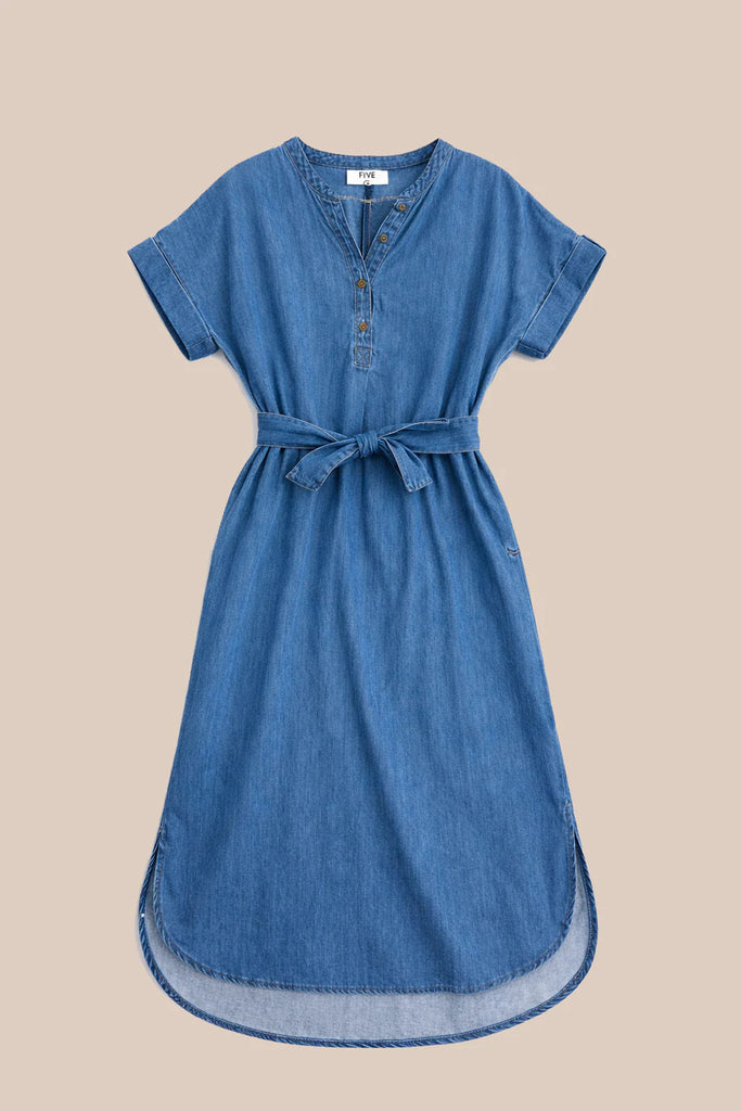FIVE LONG DENIM DRESS