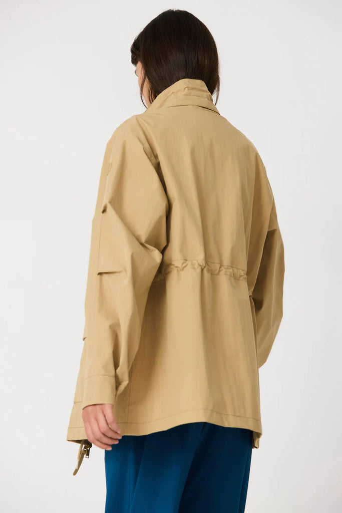 TANTA MIZU KELP RAINCOAT - White Bicycle