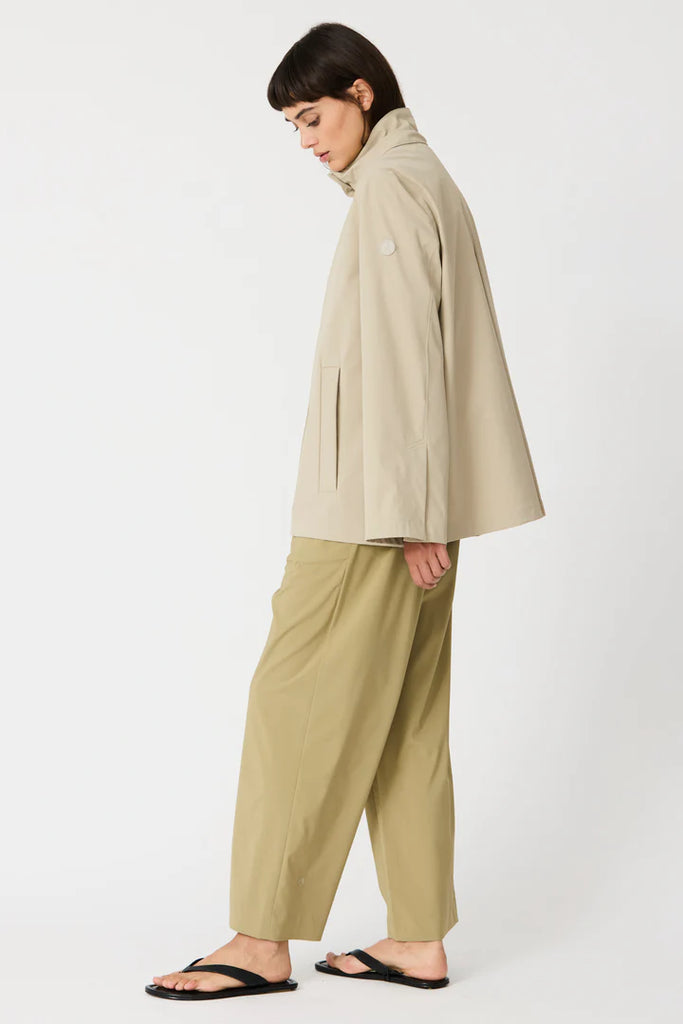 TANTA WAI STONEGREY COAT - White Bicycle