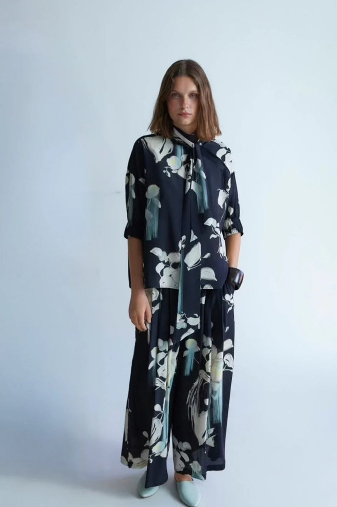 PSOPHIA JAPANESE PRINT BLOUSE