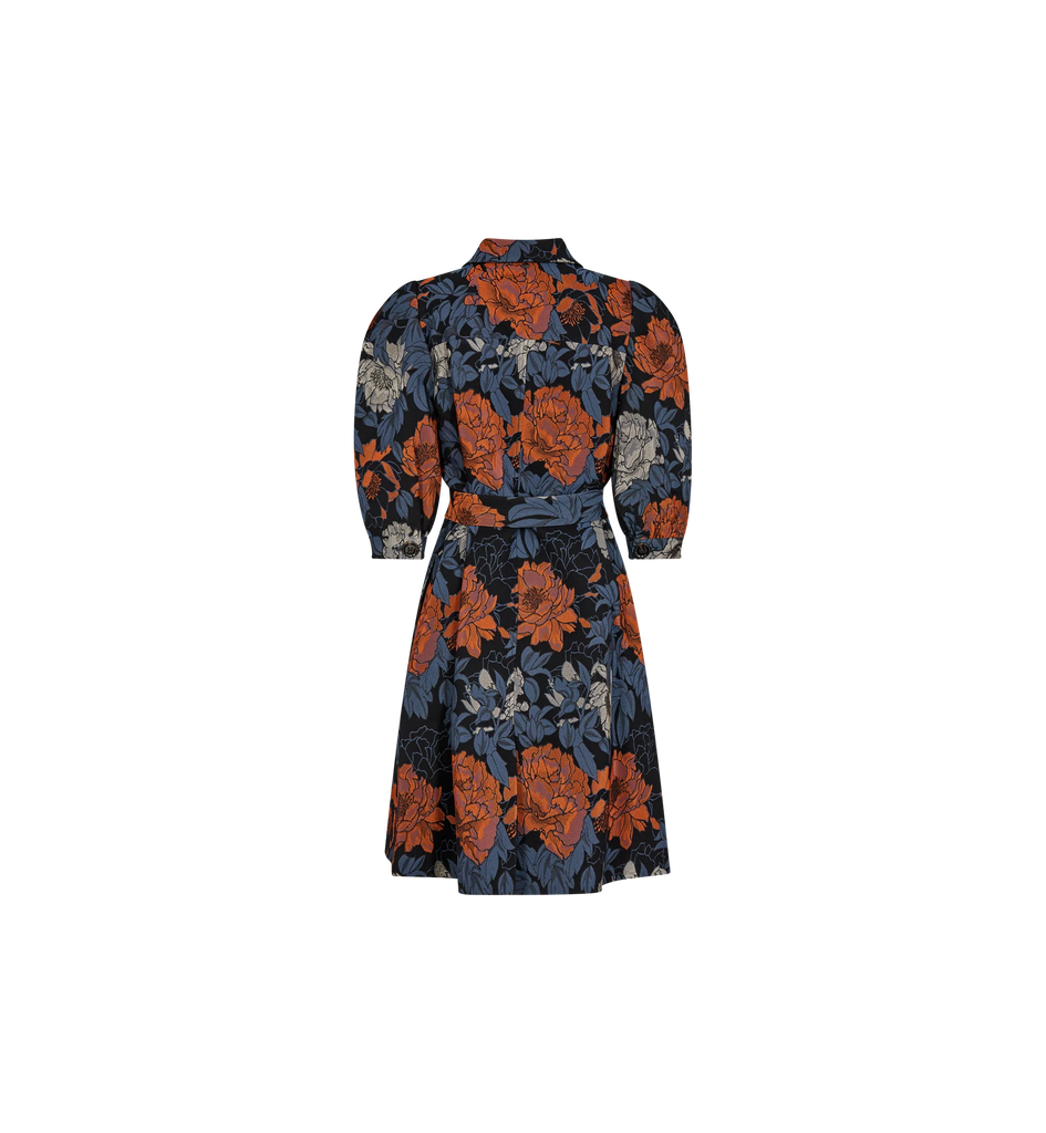 MOS MOSH FLORAL JACQUARD DRESS