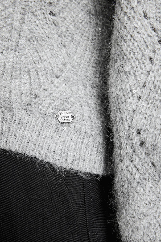 GUSTAV GREY CROCHET KNIT