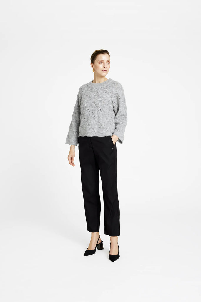GUSTAV GREY CROCHET KNIT
