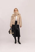 URBANCODE REVERSIBLE FUNNEL NECK BOMBER WITH SCARF