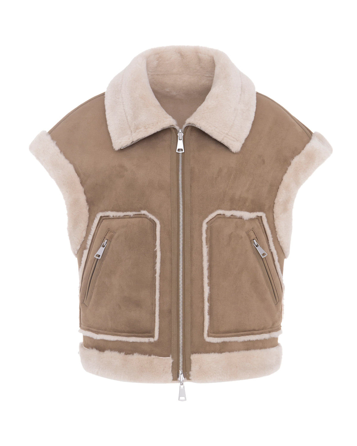 URBANCODE REVERSIBLE BOXY DROP SHOULDER GILET