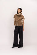 URBANCODE REVERSIBLE BOXY DROP SHOULDER GILET