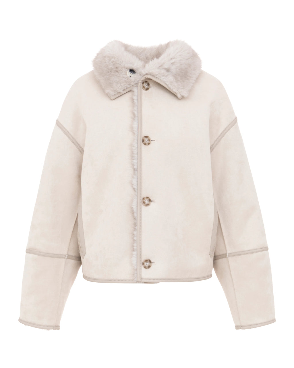 REVERSIBLE TOSCANA CHUBBY FUNNEL NECK