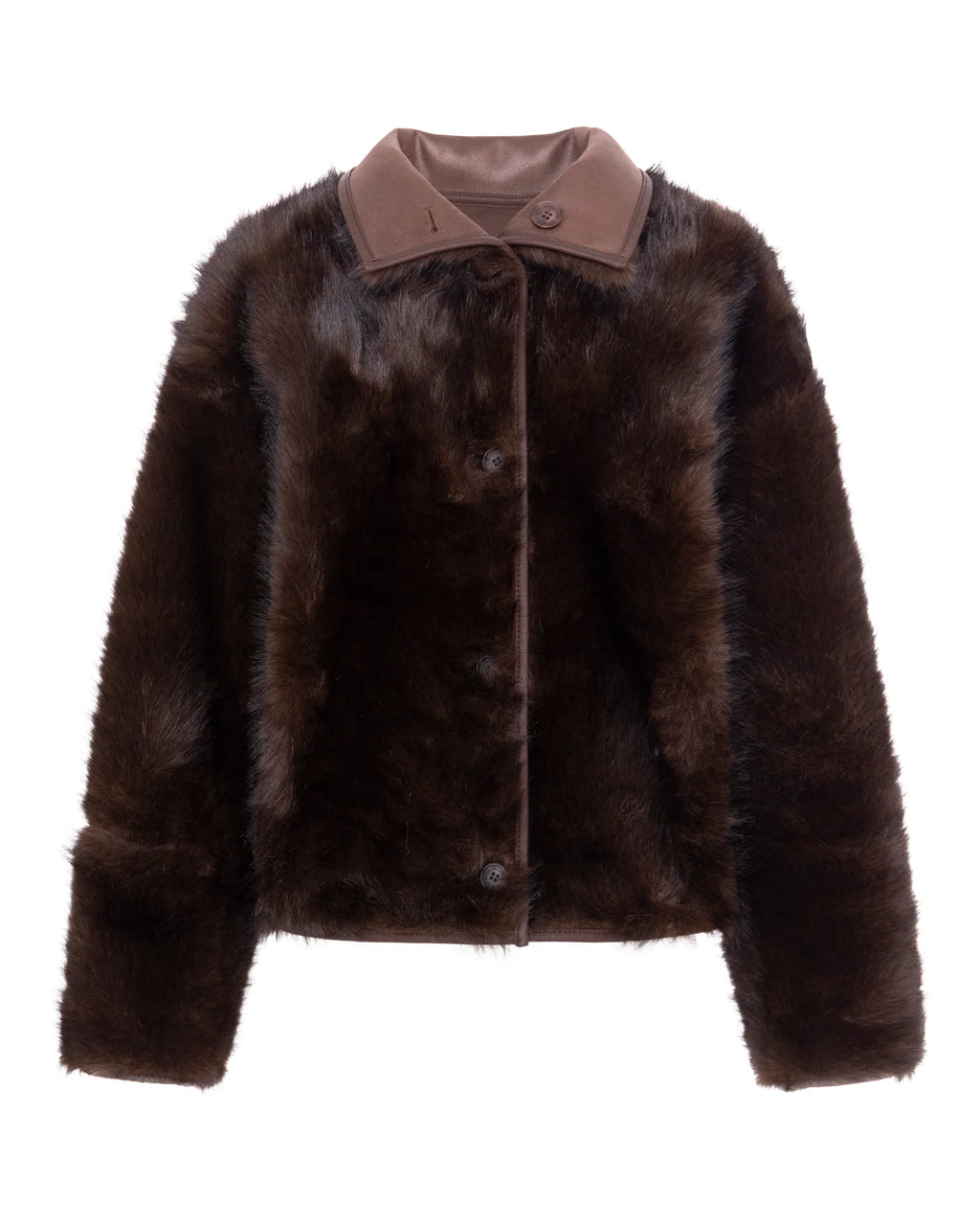 REVERSIBLE TOSCANA CHUBBY FUNNEL NECK