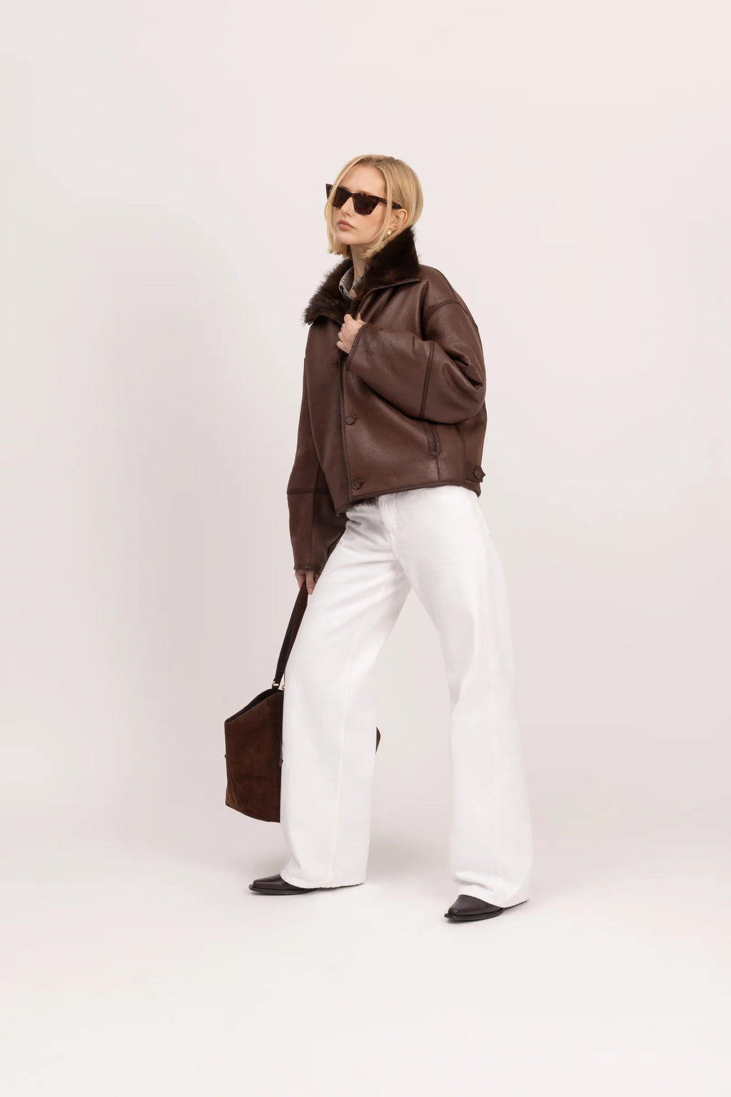 REVERSIBLE TOSCANA CHUBBY FUNNEL NECK