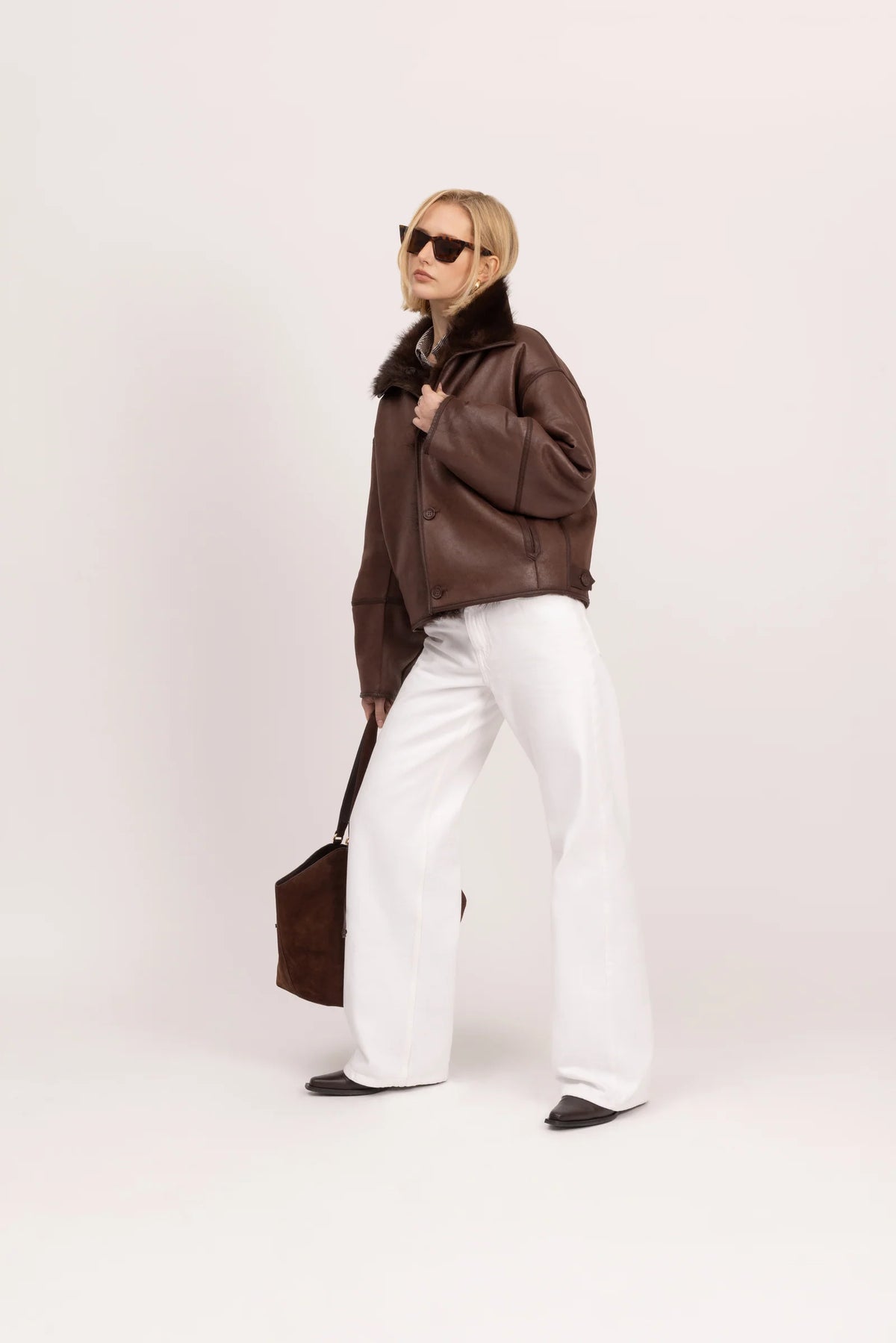 REVERSIBLE TOSCANA CHUBBY FUNNEL NECK