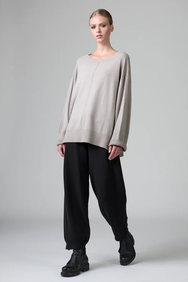 TRANSIT OVERSIZED PLAIN KNIT - White Bicycle