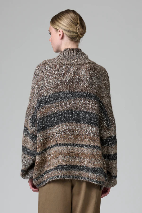 TRANSIT OVERSIZED STRIPE SWEATER