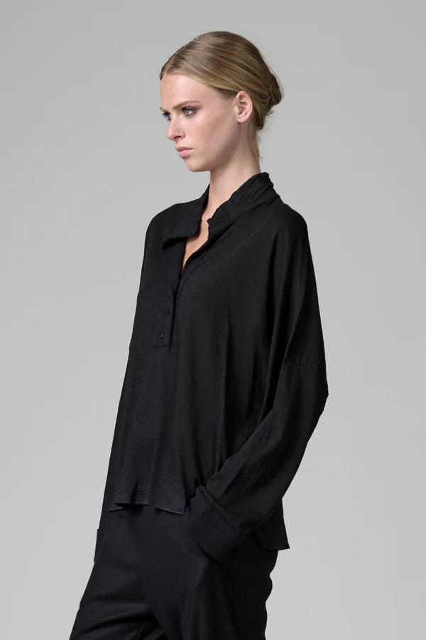 TRANSIT WOOL POLO SHIRT WITH WOOL INSERT