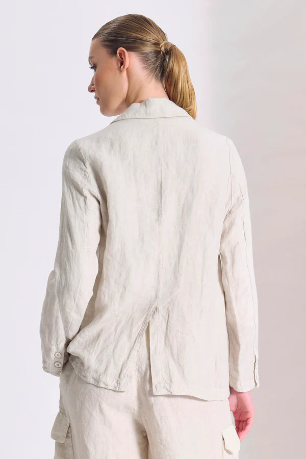 TRANSIT CHALK LINEN JACKET