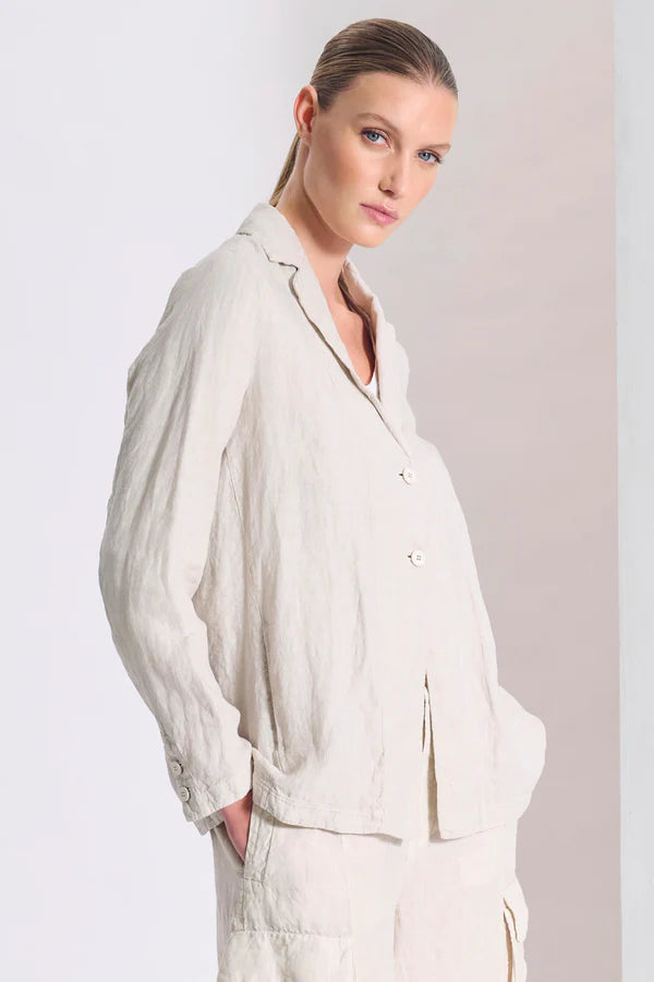 TRANSIT CHALK LINEN JACKET