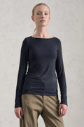 TRANSIT NAVY BASIC TEE