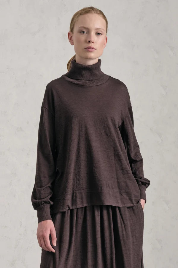 TRANSIT FINE WOOL SWING TURTLE NECK