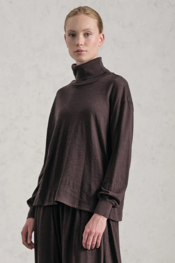 TRANSIT FINE WOOL SWING TURTLE NECK