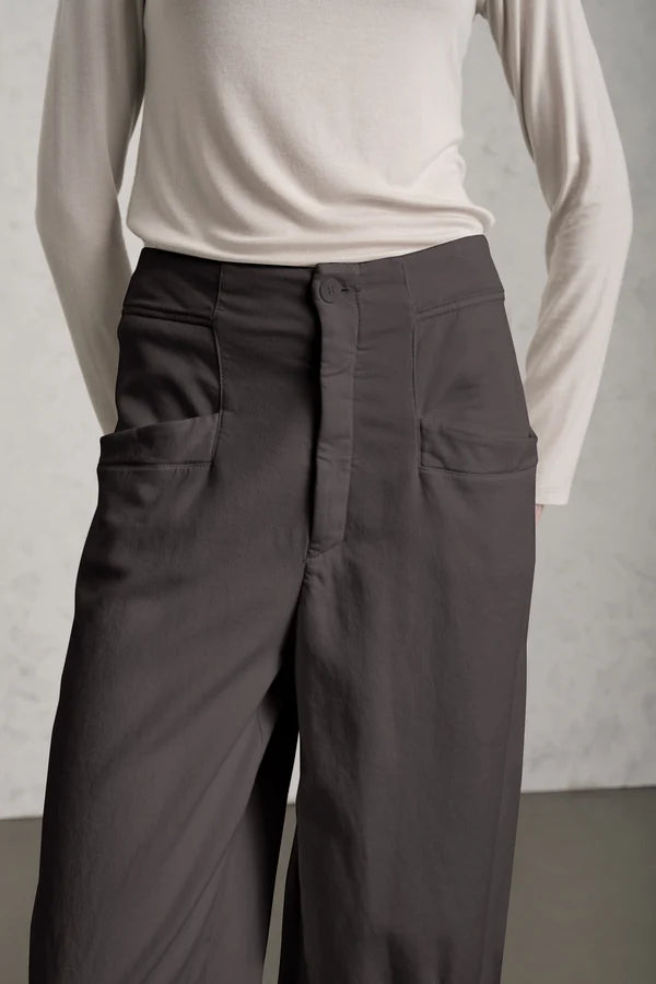 TRANSIT CHOCOLATE JERSEY TROUSER