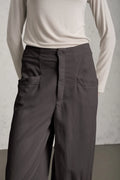 TRANSIT CHOCOLATE JERSEY TROUSER