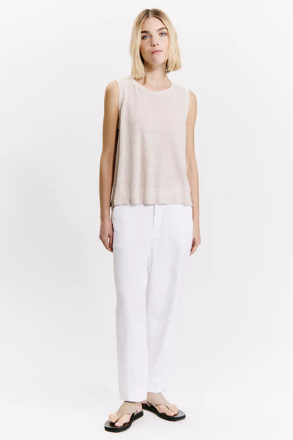 TRANSIT STONE COMBINED FABRIC TOP