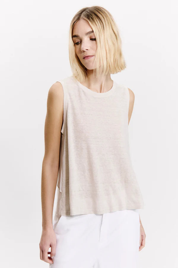 TRANSIT STONE COMBINED FABRIC TOP