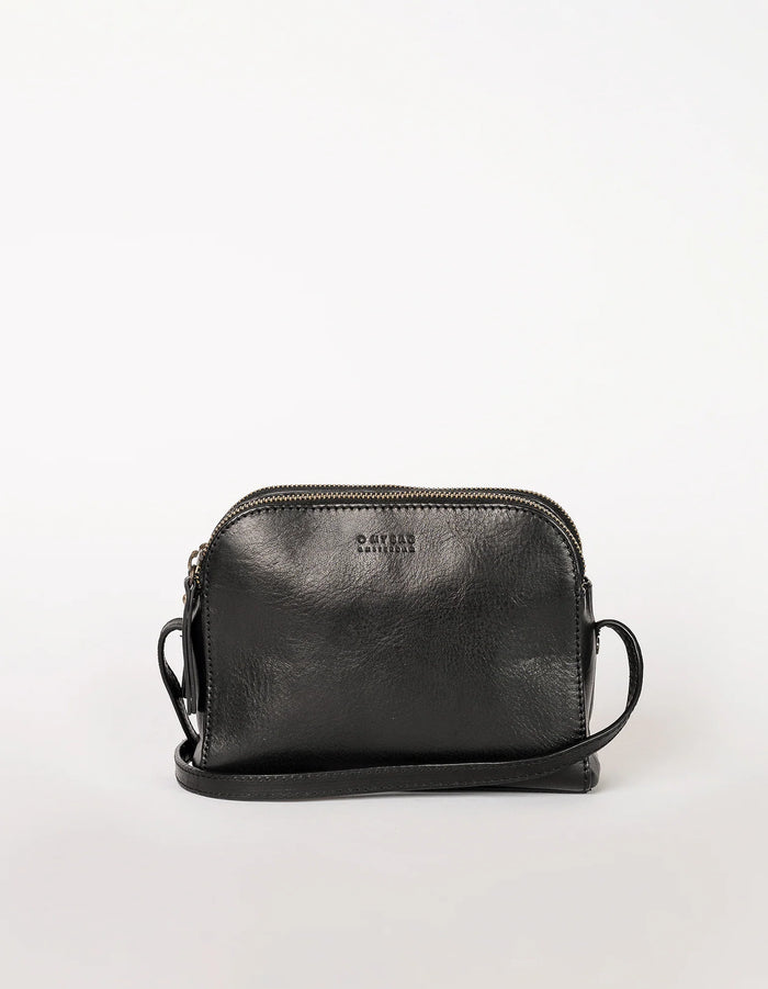 O MY BAG BLACK STROMBOLI LEATHER