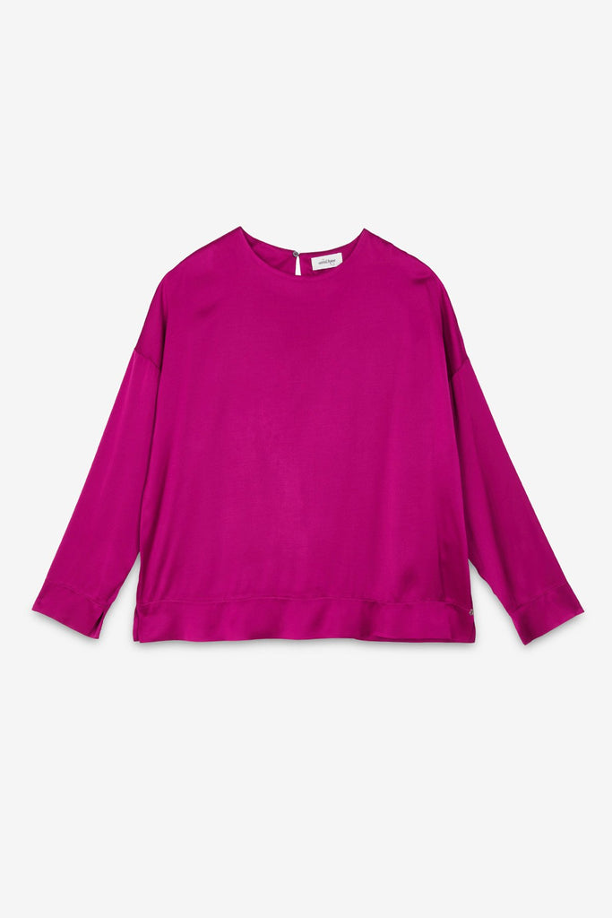 OTTOD'AME PINK LONG SLEEVE TOP