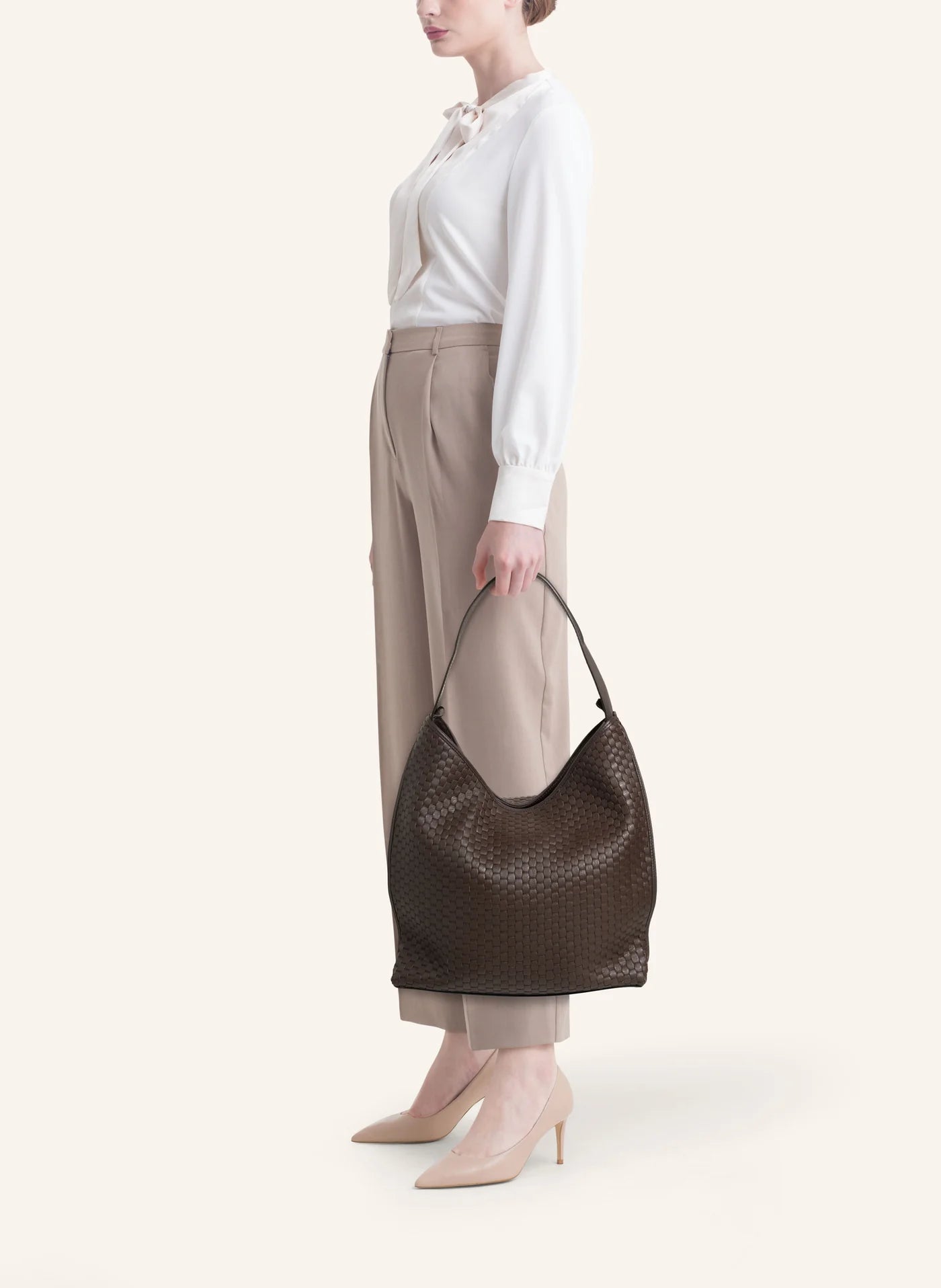 PARISE CHOCOLATE EBONY 697 HOBO BAG - White Bicycle