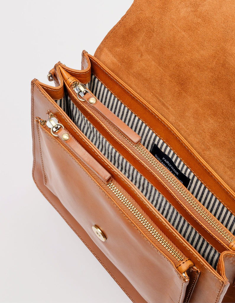 O MY BAG COGNAC HARPER BAG