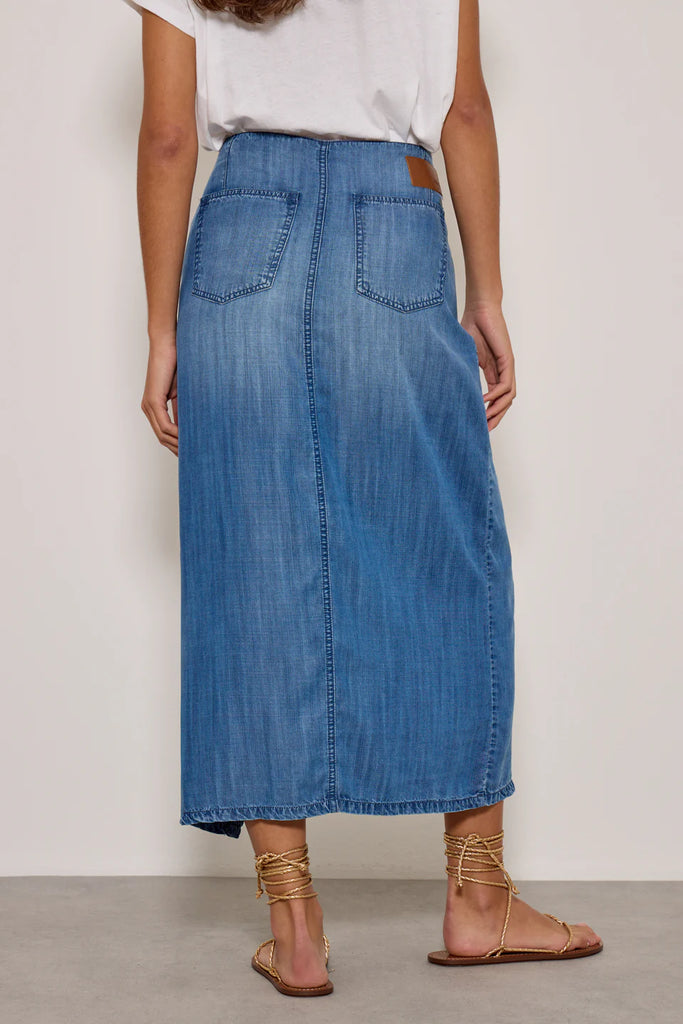 FIVE DENIM LOOK SKIRT