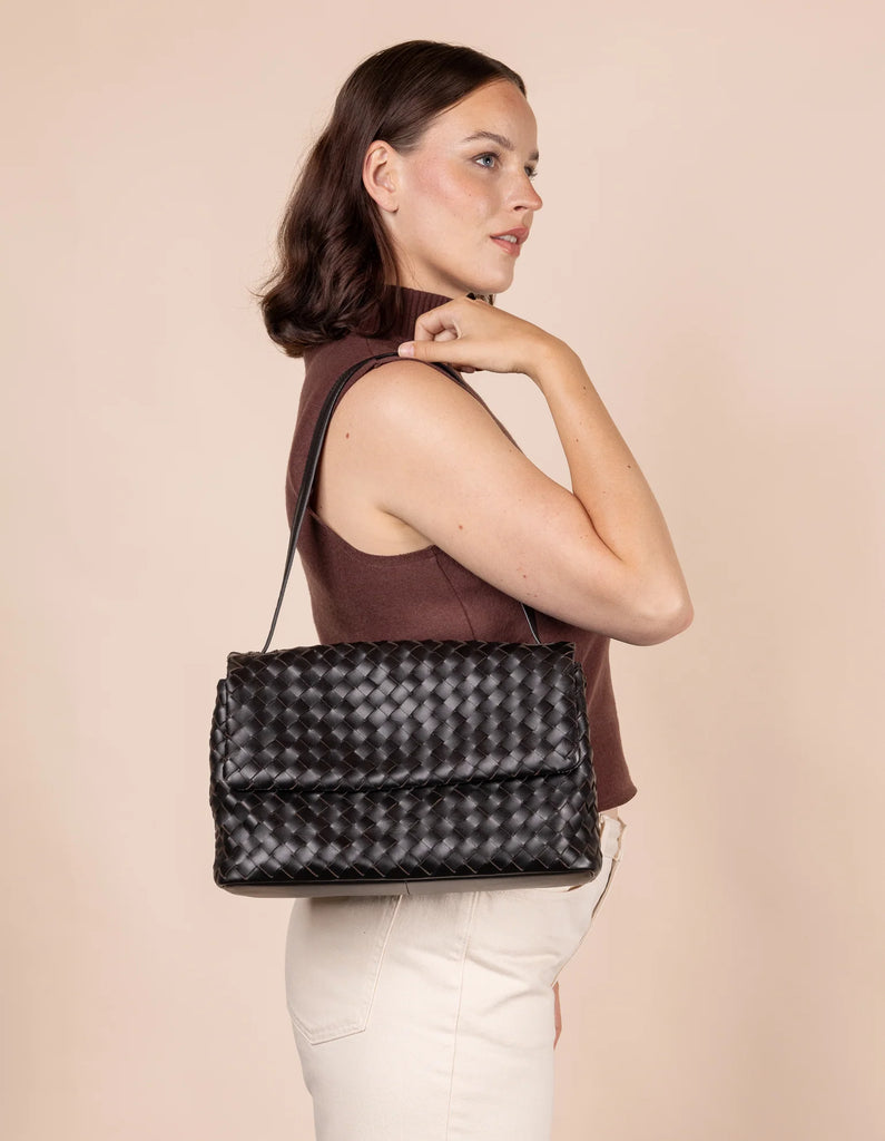 O MY BAG KENZIE BLACK SHOULDER BAG