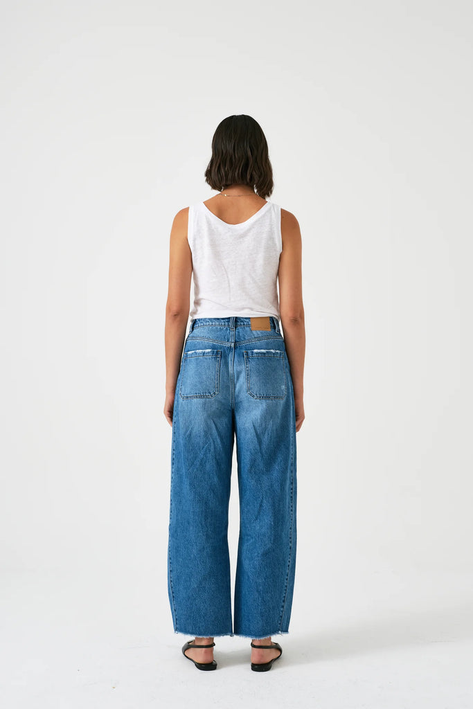 SEVENTY AND MOCHI BO DARK DESTROYED WEEKENDER JEAN