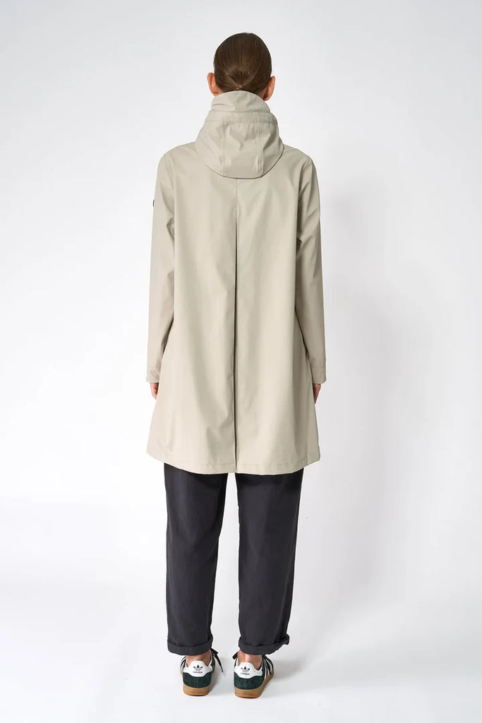 TANTA STONE GREY NUOVOLA RAINCOAT