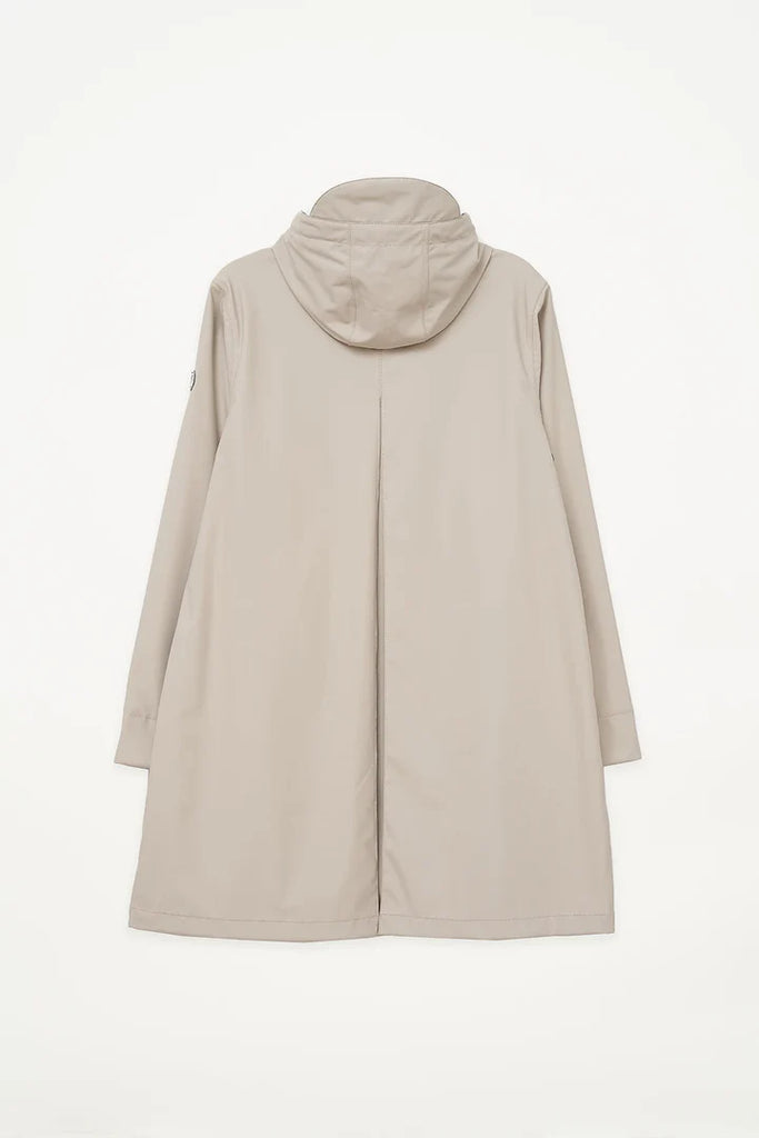 TANTA STONE GREY NUOVOLA RAINCOAT