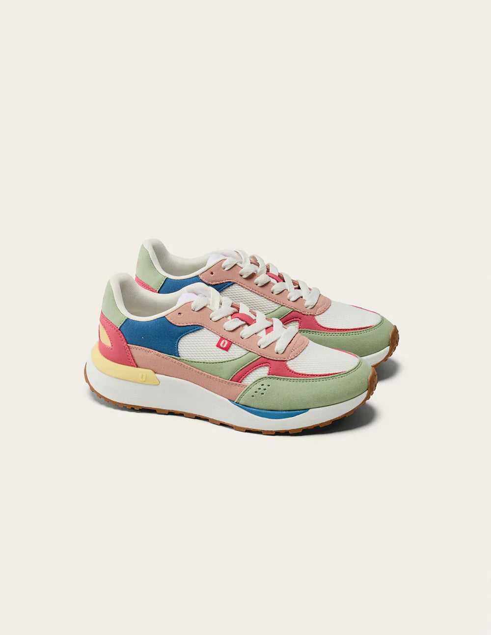 ODAJE ANAELLE LOW-TOP TRAINER - White Bicycle
