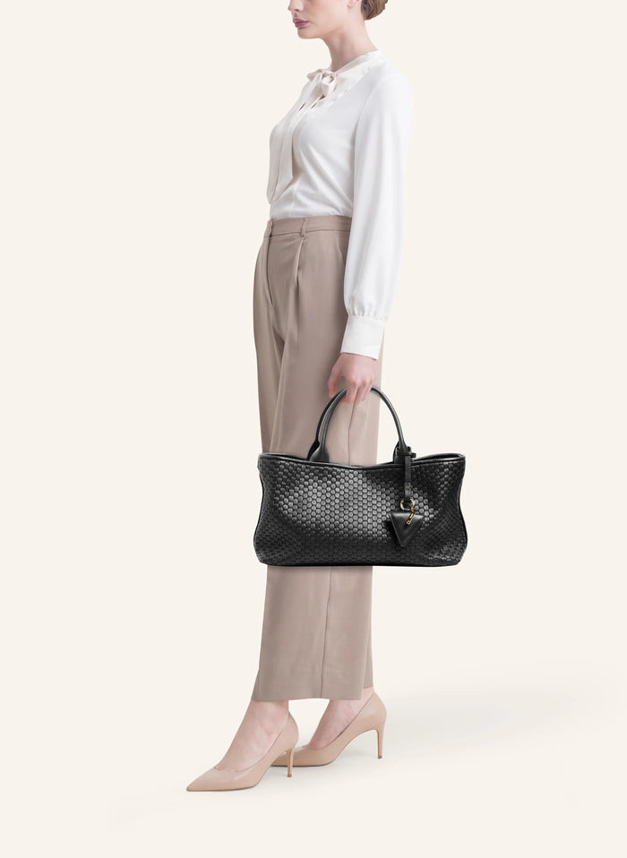 PARISE '60 SMALL TOTE BLACK BAG