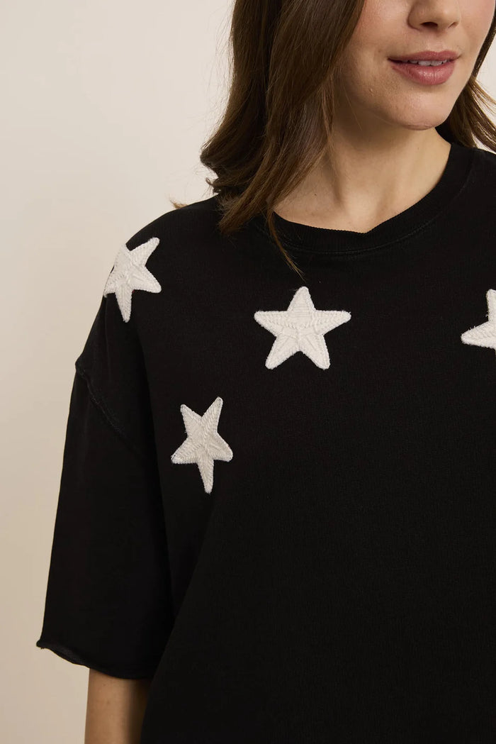 FIVE BLACK STAR SWEATSHIRT