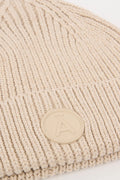 TANTA BEIGE COTTON BEANIE - White Bicycle