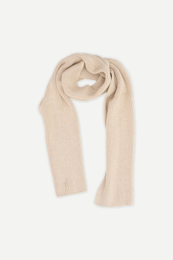 TANTA BEIGE RIBUT SCARF - White Bicycle