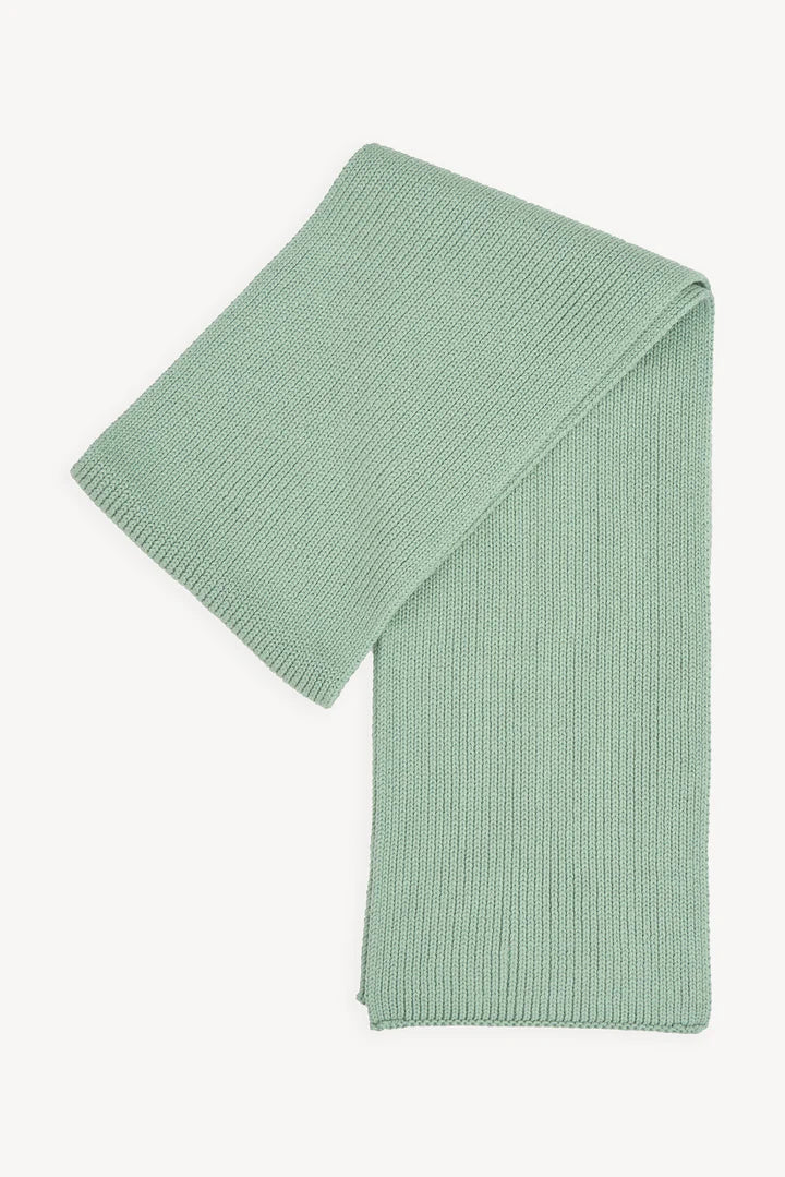 TANTA ICEBERG GREEN RIBUT SCARF - White Bicycle