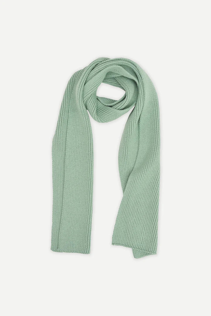 TANTA ICEBERG GREEN RIBUT SCARF - White Bicycle
