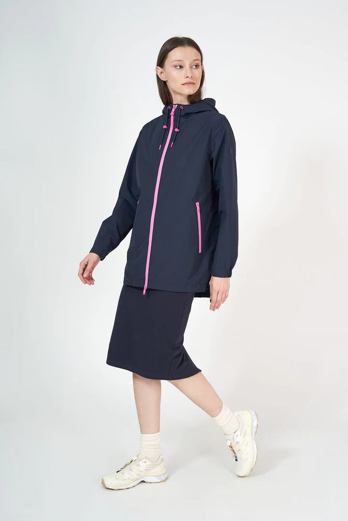 TANTA REENBUI NAVY RAINCOAT