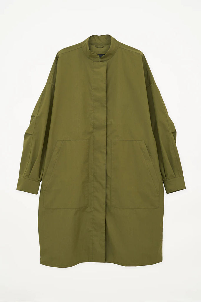 TANTA GREEN ORBALLO COAT