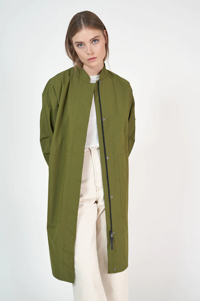 TANTA GREEN ORBALLO COAT