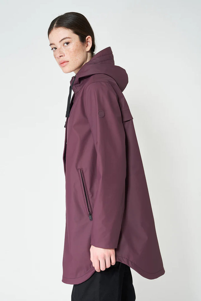 TANTA PLUM WATERPROOF SNOW COAT