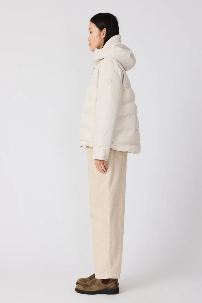 TANTA TEMPESTA COAT IN WHITECAP GREY