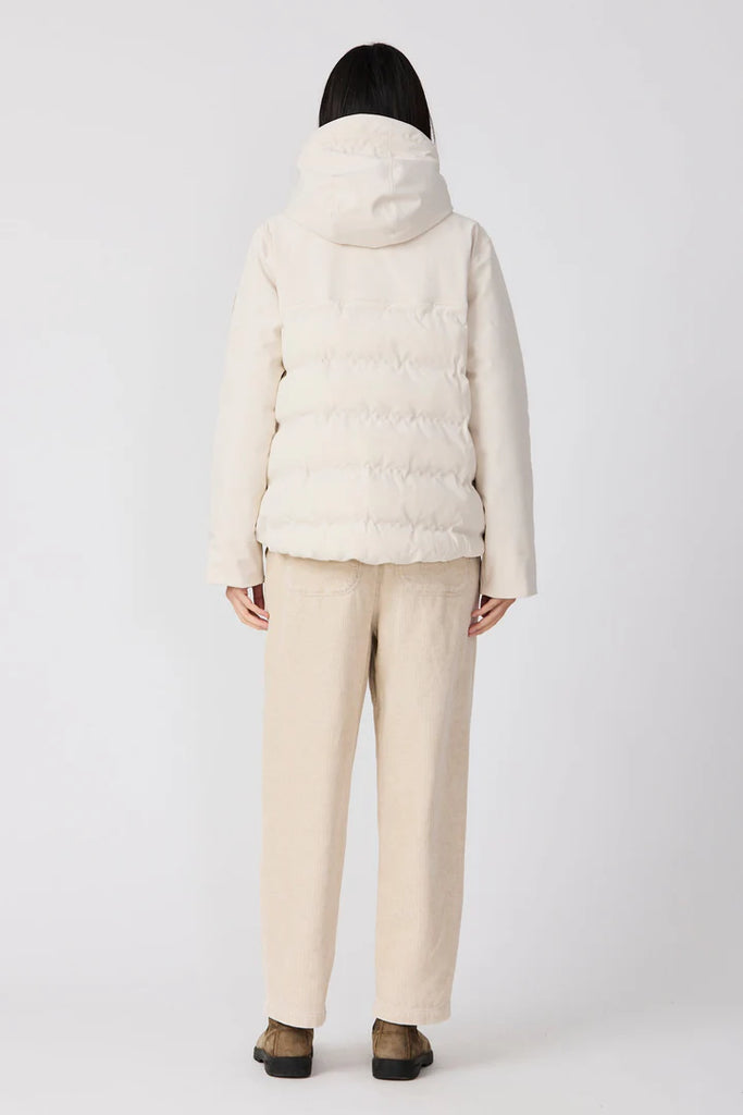 TANTA TEMPESTA COAT IN WHITECAP GREY