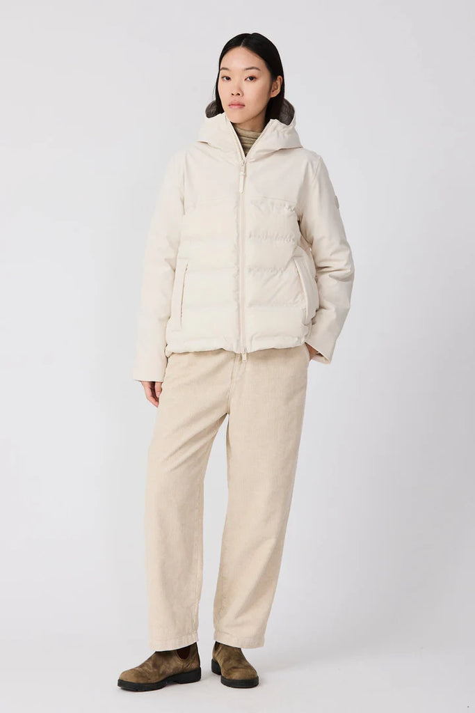 TANTA TEMPESTA COAT IN WHITECAP GREY